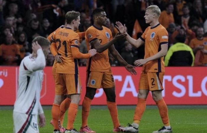 NATIONS LEAGUE. After a remarkable evening, the Netherlands qualifies for the quarter-finals, Germany entertains supporters with a goal fair