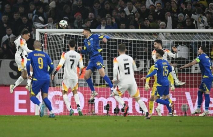 Germany has fun against Bosnia-Herzegovina