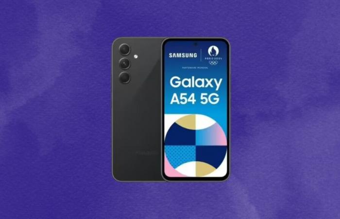 The Samsung Galaxy A54 5G smartphone sees its price drop below 300 euros