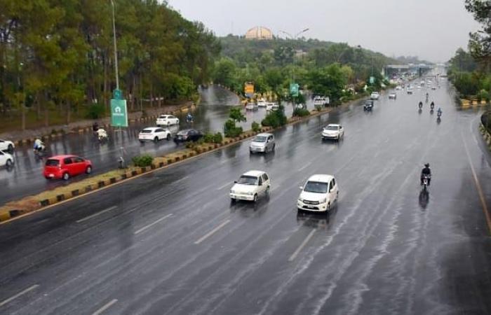 Rain clears Islamabad’s hazy skies