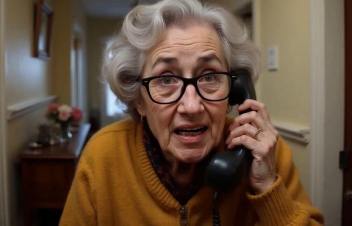 A telephone operator creates a “grandmother” using AI to waste scammers’ time