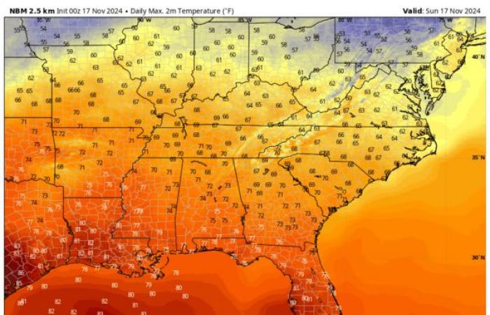 Sunday Weather Briefing Video: Another Beautiful Day for Your Sunday : The Alabama Weather Blog