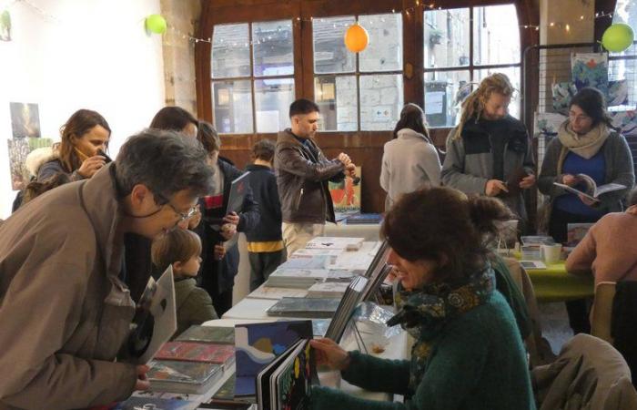 Cordes-sur-Ciel. 6th edition of the children's book fair