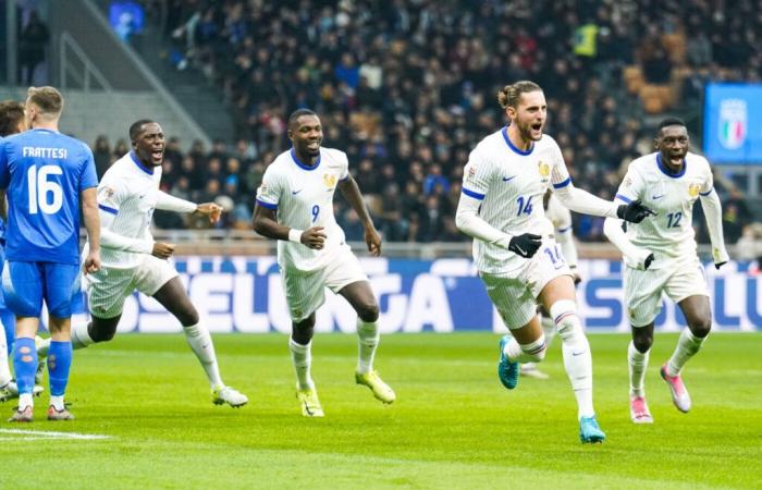 The Blues taste Italy – League of Nations – J6 – Italy-France (1-3)