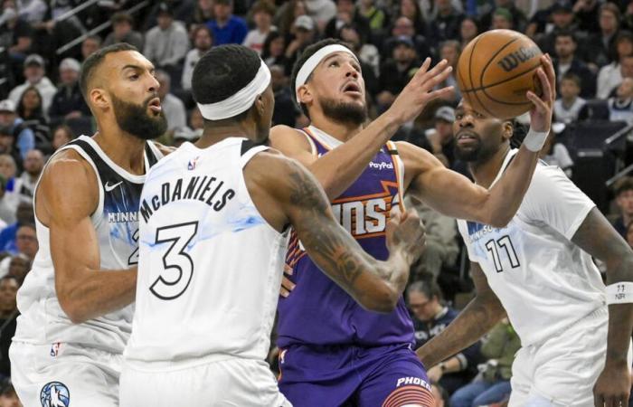 Devin Booker’s Season-High Not Enough as Minnesota Timberwolves Down Phoenix Suns