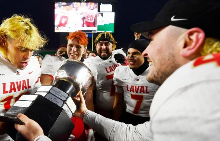 Ill for three days in Regina, Arnaud Desjardins nevertheless leads the Rouge et Or to the Vanier Cup