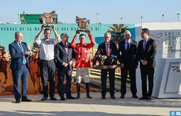 International meeting of Morocco: the horse “Ghasham” wins the Grand Prix of HM King Mohammed VI of purebred Arabians