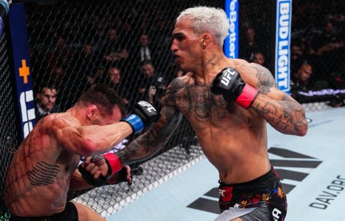 UFC 309 results, highlights: Charles Oliveira survives late rally to hold off Michael Chandler in rematch