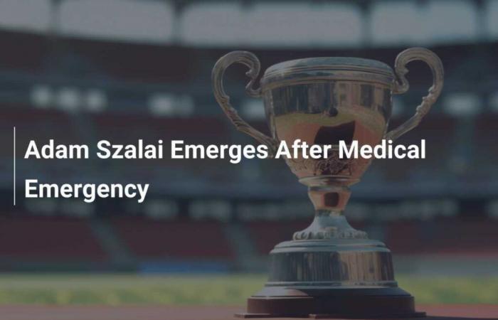 Adam Szalai Emerges After Medical Emergency