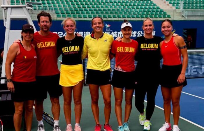 Billie Jean King Cup: Belgium loses against China in the play-off