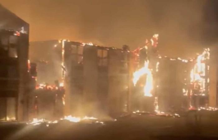 In Grenville-sur-la-Rouge: the Lac Carling hotel ravaged by flames