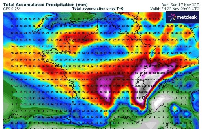 new update on the bad weather over the next few days 11/17/2024