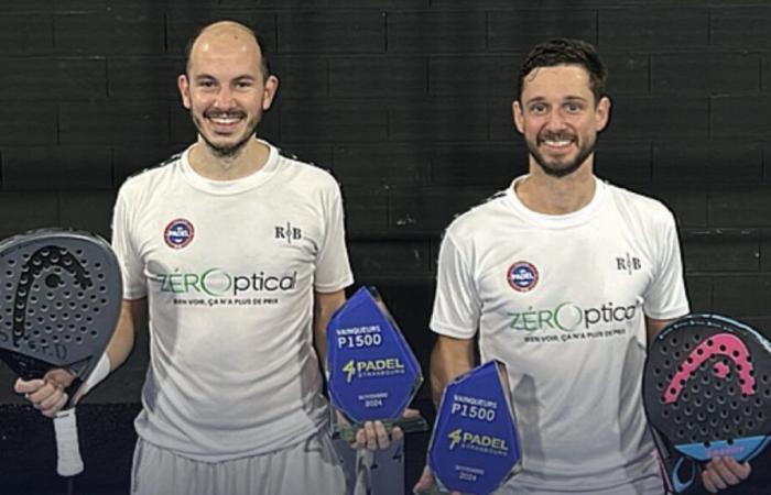 P1500 4PADEL Strasbourg – Two match points saved and the title for Benoît Theard and Thibaud Pech