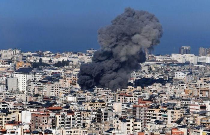 the Israeli army carries out 27 raids on the southern suburbs of Beirut and various regions of the country