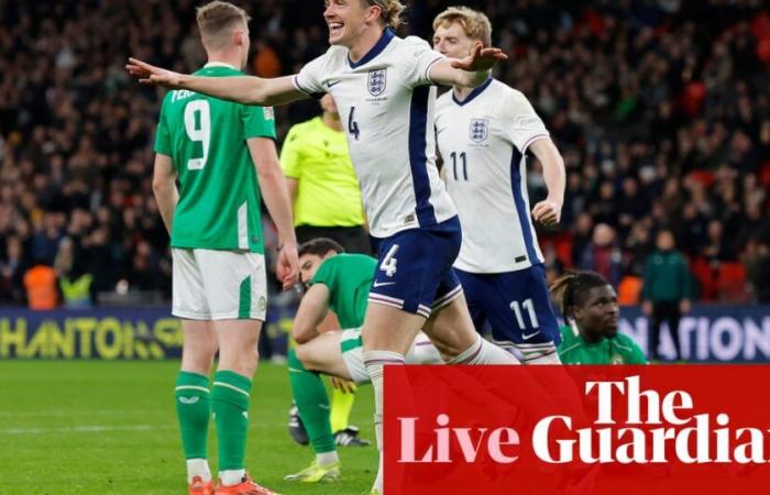 England 5-0 Republic of Ireland: Nations League – as it happened | Nations League