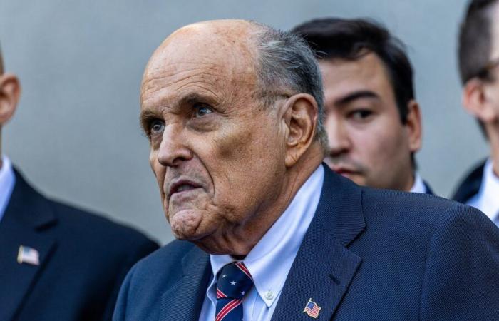 Giuliani turns over Mercedes, watches to Georgia poll workers he defamed