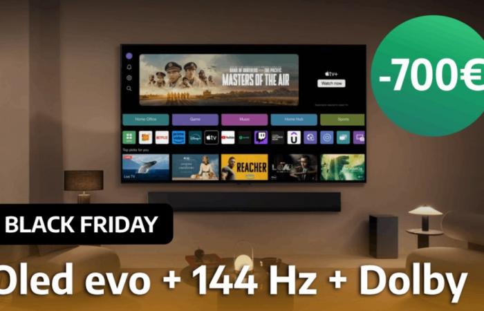 LG G4: One of the best 4K OLED TVs of 2024 is on sale for €700 during Black Friday!