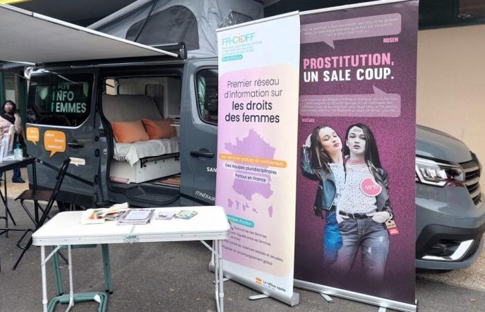 Law, employment, fight against violence… in Île-de-France, this traveling van comes into contact with women