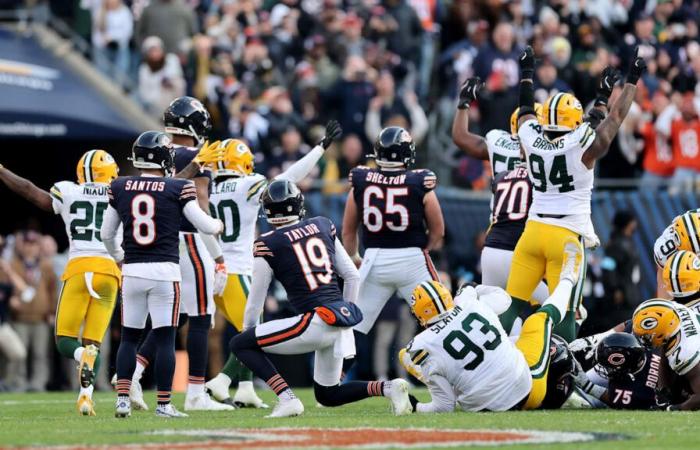 Packers survive Bears, Rams beat Patriots in Week 11