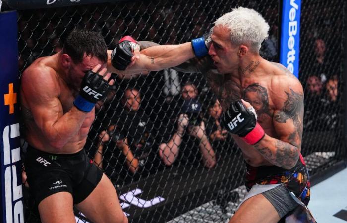 Ex-champion survives late scare to win wild fight at UFC 309