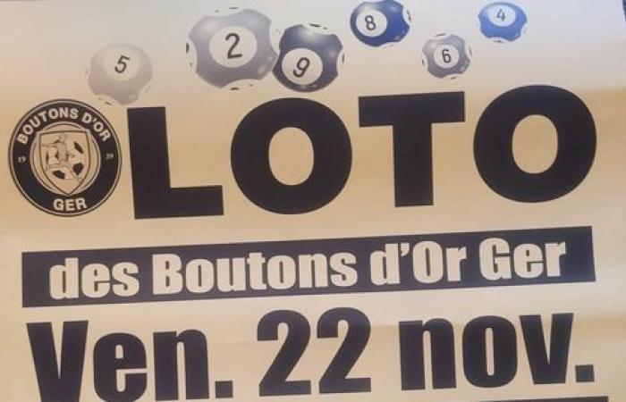 Ger Buttercup Loto on November 22 – LOURDES-ACTU