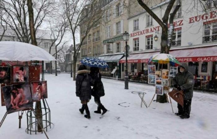 France Faces First Cold Wave Of Winter