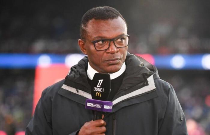 Marcel Desailly confused by a paternity test