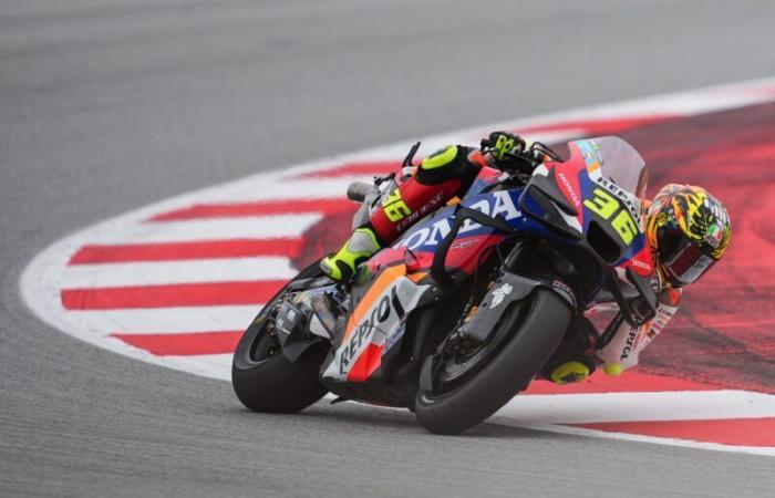 MotoGP Barcelona J3, Joan Mir (Honda/Ab) ends her season with a fall: “I wanted to show that I was 100%”