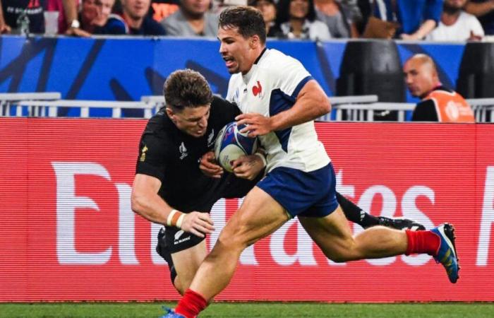 “It gives hope to see teams like France”, Beauden Barrett fan of the Blues game