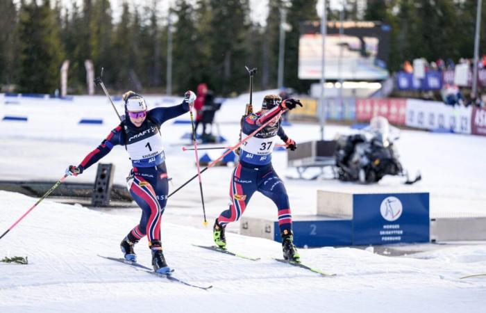 Biathlon | Sjusjøen: despite a scare on the last shot, Ingrid Landmark Tandrevold wins the mass start ahead of Maren Kirkeeide and Dorothea Wierer | Nordic Mag | No. 1 Biathlon