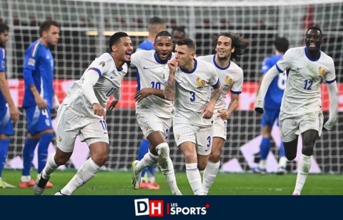 Nations League: France wins in Italy and wins Group 2 of League A