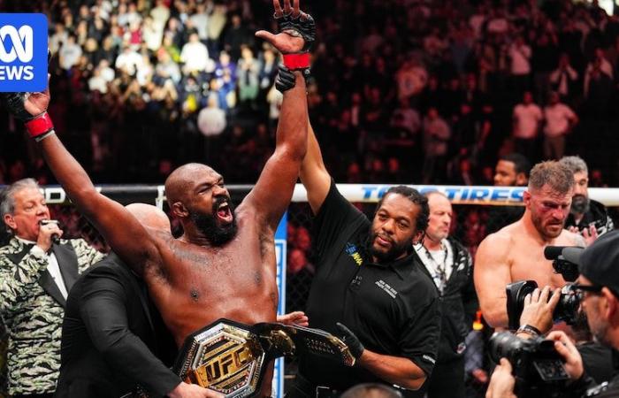 Jon Jones sends Stipe Miocic into retirement with win at UFC 309 in front of Donald Trump