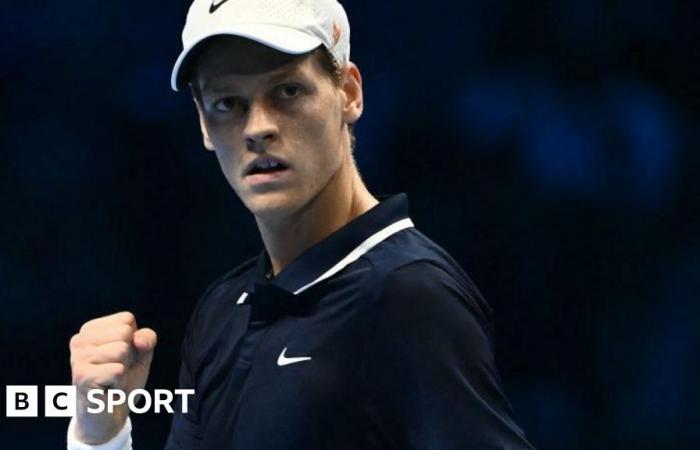 ATP Finals: Jannik Sinner beats Casper Ruud to set up Taylor Fritz title decider