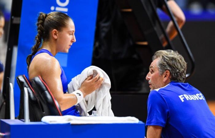 terrible disillusionment for France, which leaves the elite of the Billie Jean King Cup