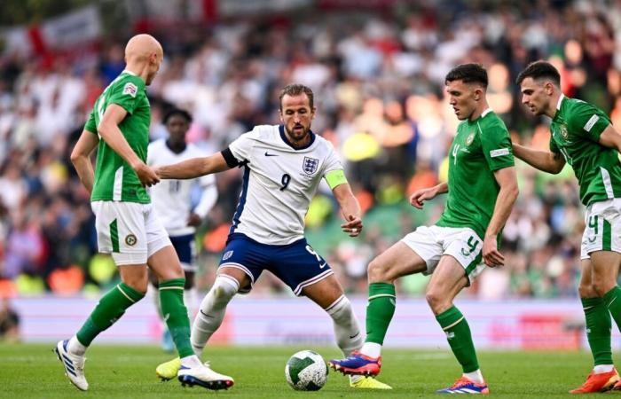 Watch the England vs. Ireland match in the European Nations League