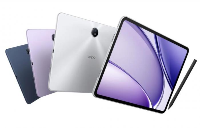 The design, screen and colors of the Oppo Pad 3 made official