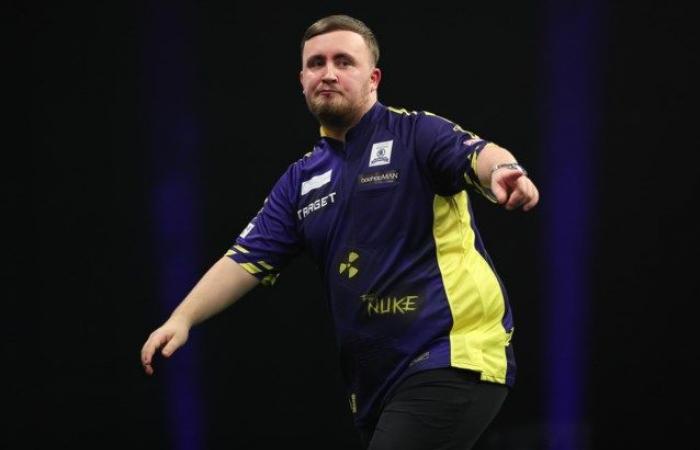 “I’m going to kick him hard in the shins”: darts world full of admiration for Luke Littler after world Grand Slam match