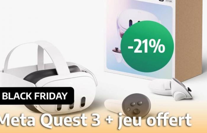 Thanks to this Black Friday offer, the Meta Quest 3 is the ideal gift for Christmas at a reduced price