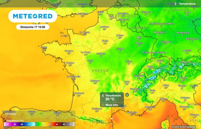 our maps confirm a sudden change in weather in the days to come! Cold and snow on the agenda?