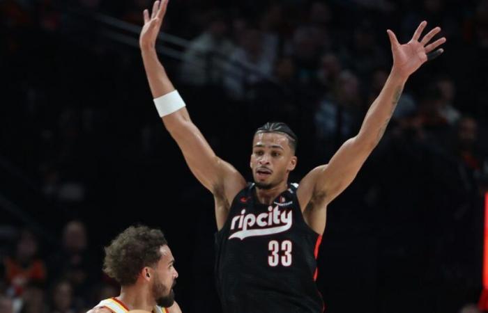 Shaedon Sharpe, Camara Carry Portland Trail Blazers to Win over Hawks