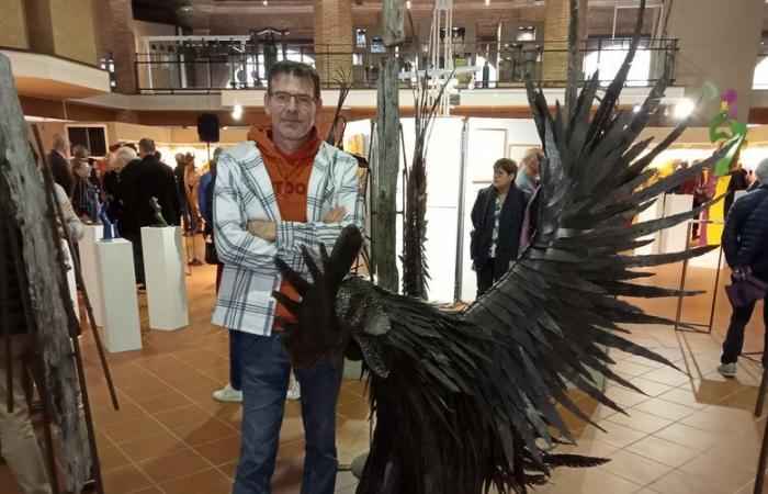 Sébastien Lasportes: journey of a metal enthusiast who became a sculptor, guest of honor at the Muses of Europe exhibition in L’Isle-Jourdain