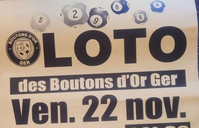 Ger Buttercup Loto on November 22 – LOURDES-ACTU