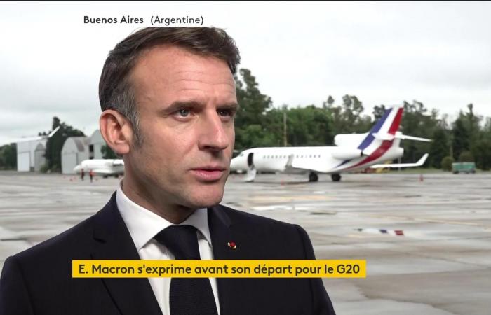 in Argentina, Emmanuel Macron defends French farmers with Javier Milei