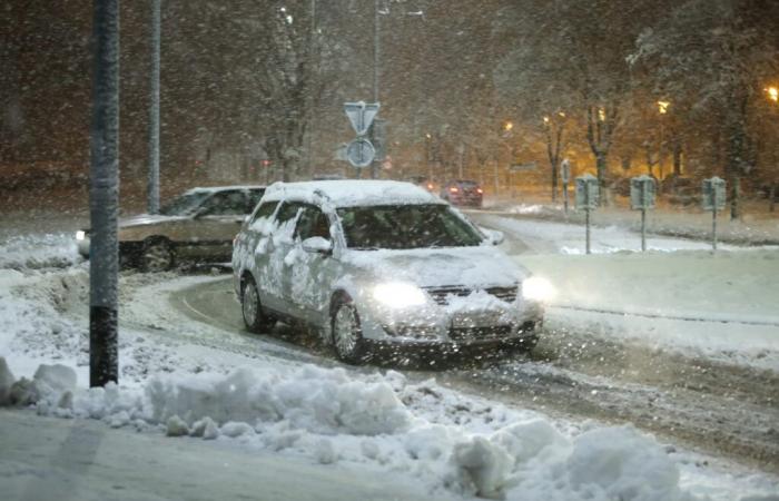 snow arrives in the plains in all these departments, temperatures drop