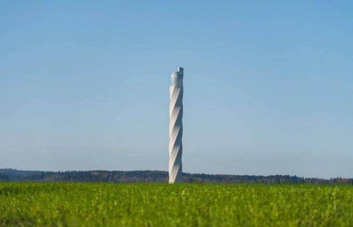 Planted in the middle of a forest, this immense skyscraper only houses elevators, here's why – Ouest-France evening edition