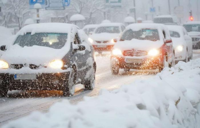 an early winter sets in earlier than expected in France!