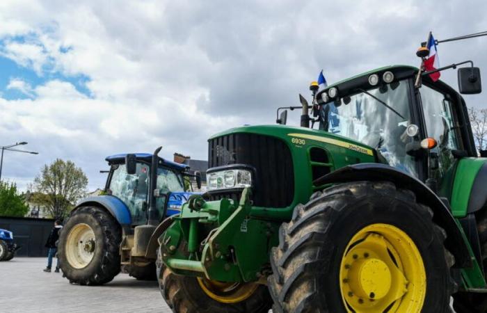 farmers organize a fire of anger this Monday evening