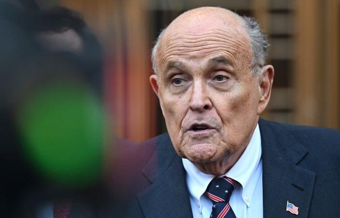 Rudy Giuliani’s lawyers are trying to quit his debt enforcement case