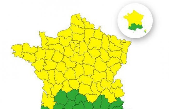 Strong wind and rain-flood: yellow vigilance in Paris and Île-de-France this Tuesday