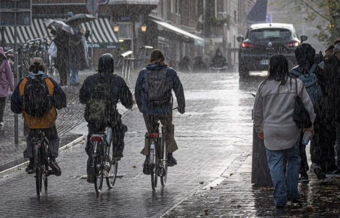 hail and even a chance of slippery conditions